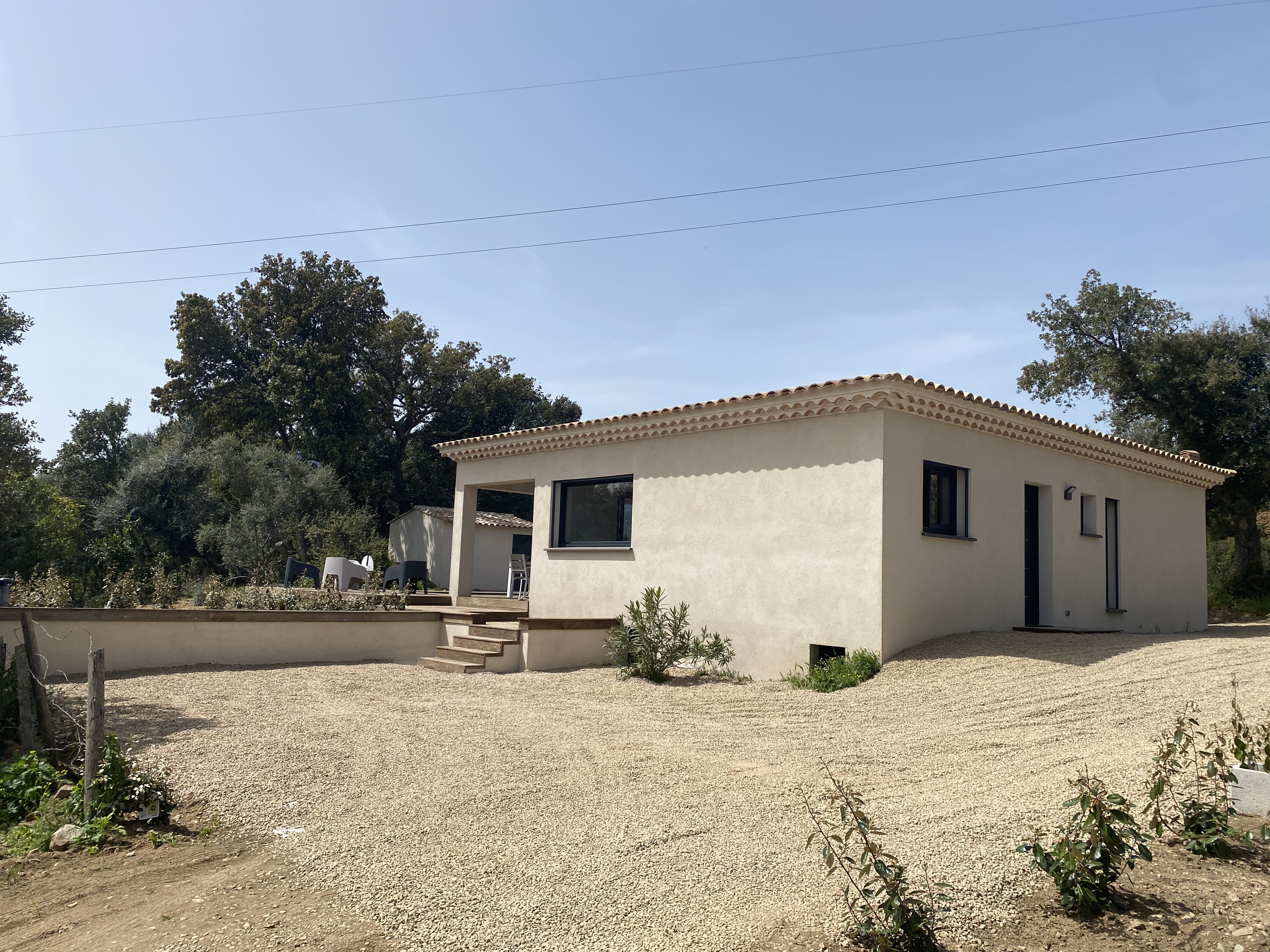 Vue extérieure villa