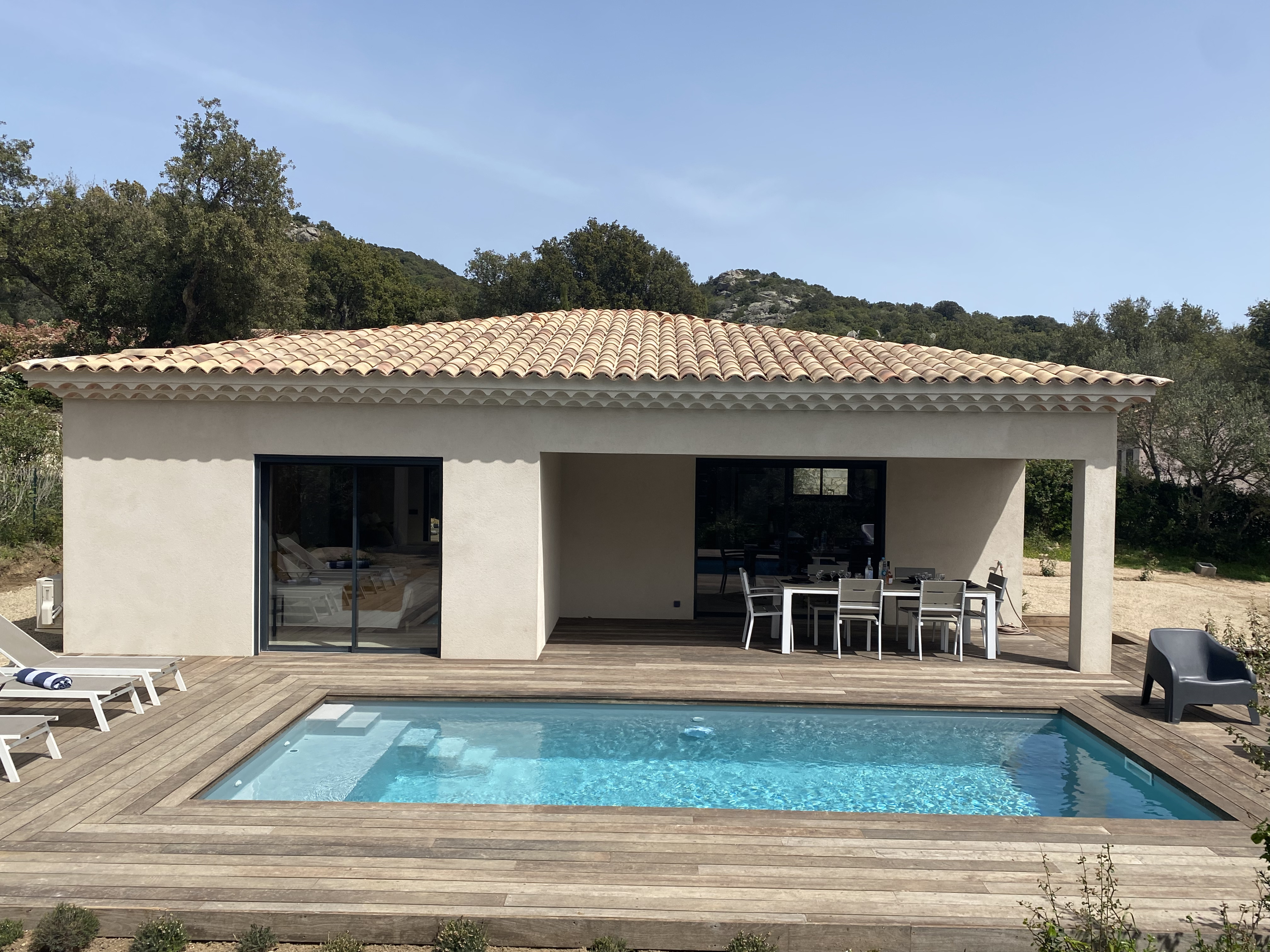 Piscine de la villa